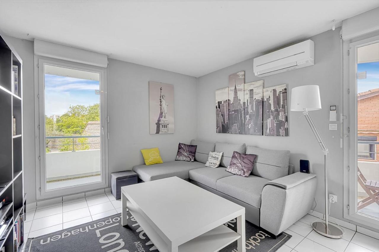 Sublime 64M With 2 Balconies For 6 In Toulouse Apartment Luaran gambar