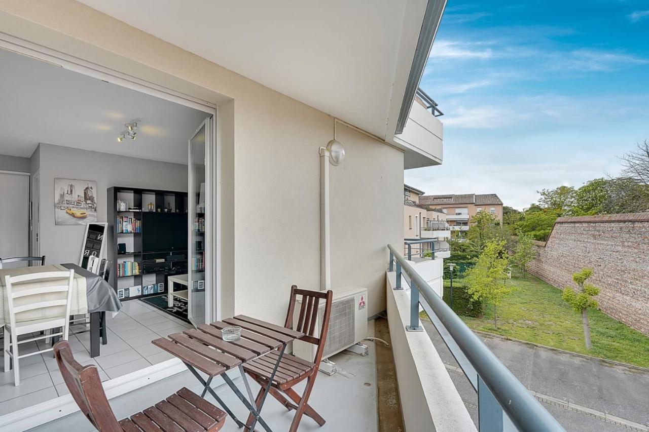 Sublime 64M With 2 Balconies For 6 In Toulouse Apartment Luaran gambar