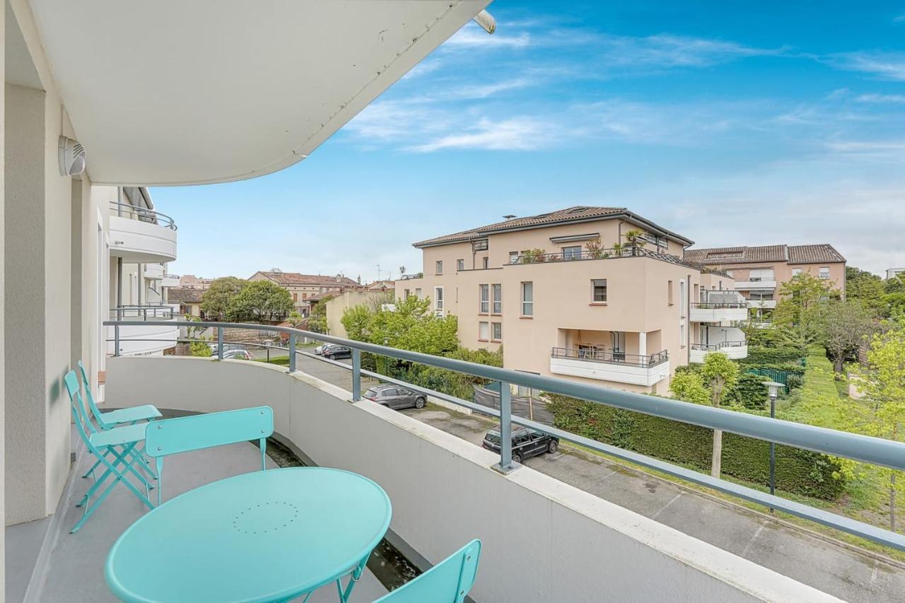 Sublime 64M With 2 Balconies For 6 In Toulouse Apartment Luaran gambar